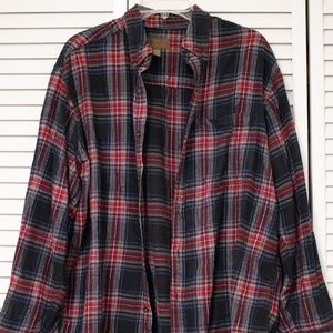 Black and Red Flannel (L)